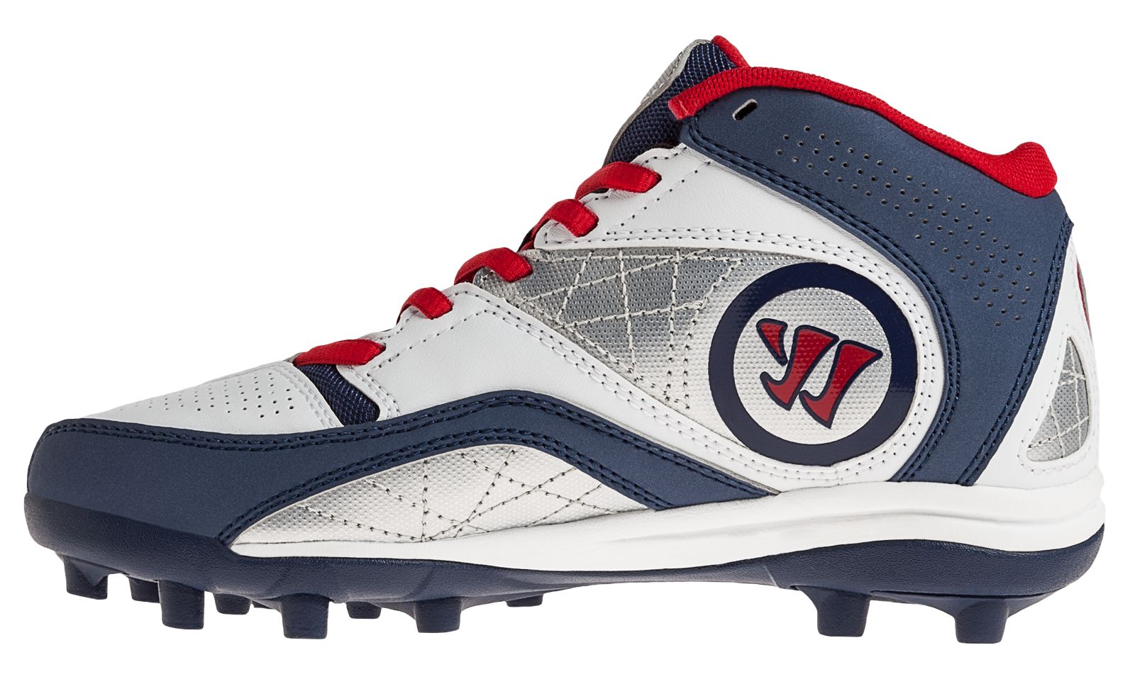 Youth Vex 2.0 Cleat - Rabil Edition, Blue with Red image number 0