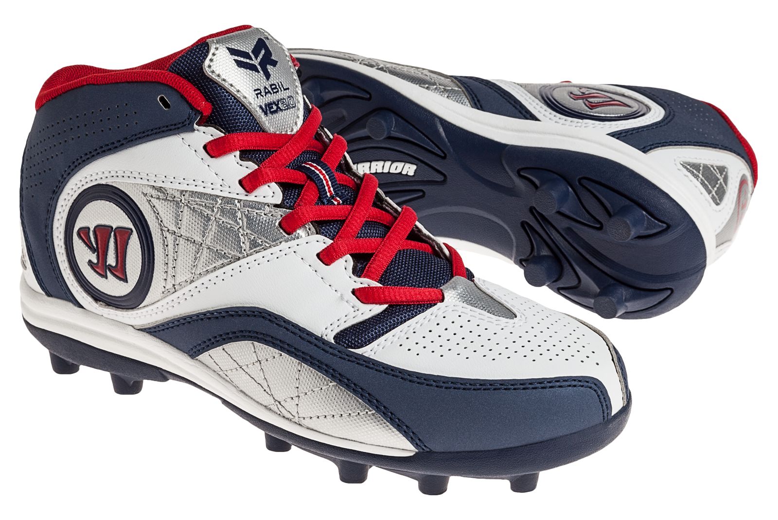 Youth Vex 2.0 Cleat - Rabil Edition, Blue with Red image number 3