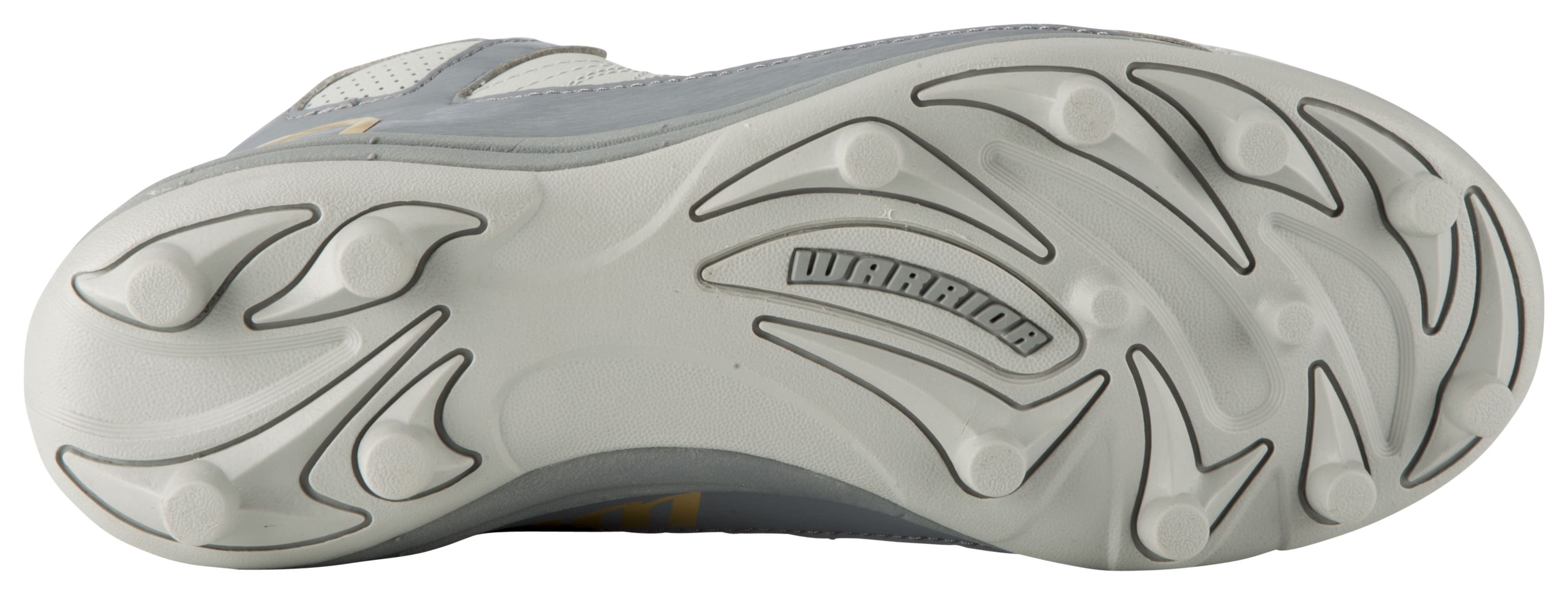 Vex 3.0 Youth Cleat, Grey with Gold image number 3