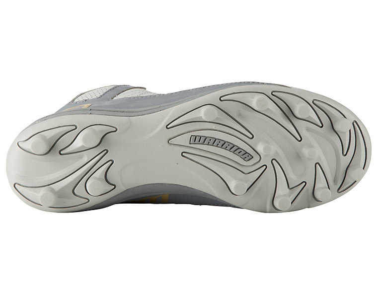 Vex 3.0 Youth Cleat, Grey with Gold image number 3