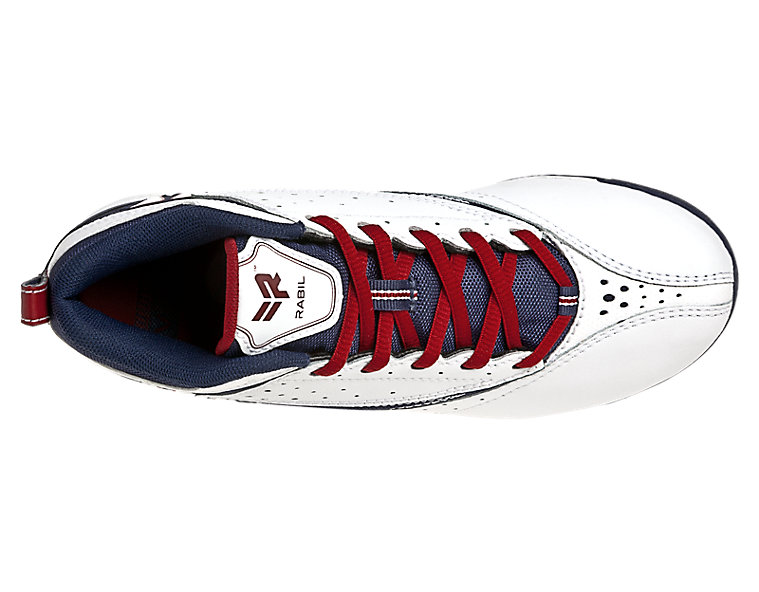 Youth Vex Cleat - Rabil Edition, White with Blue & Red image number 0