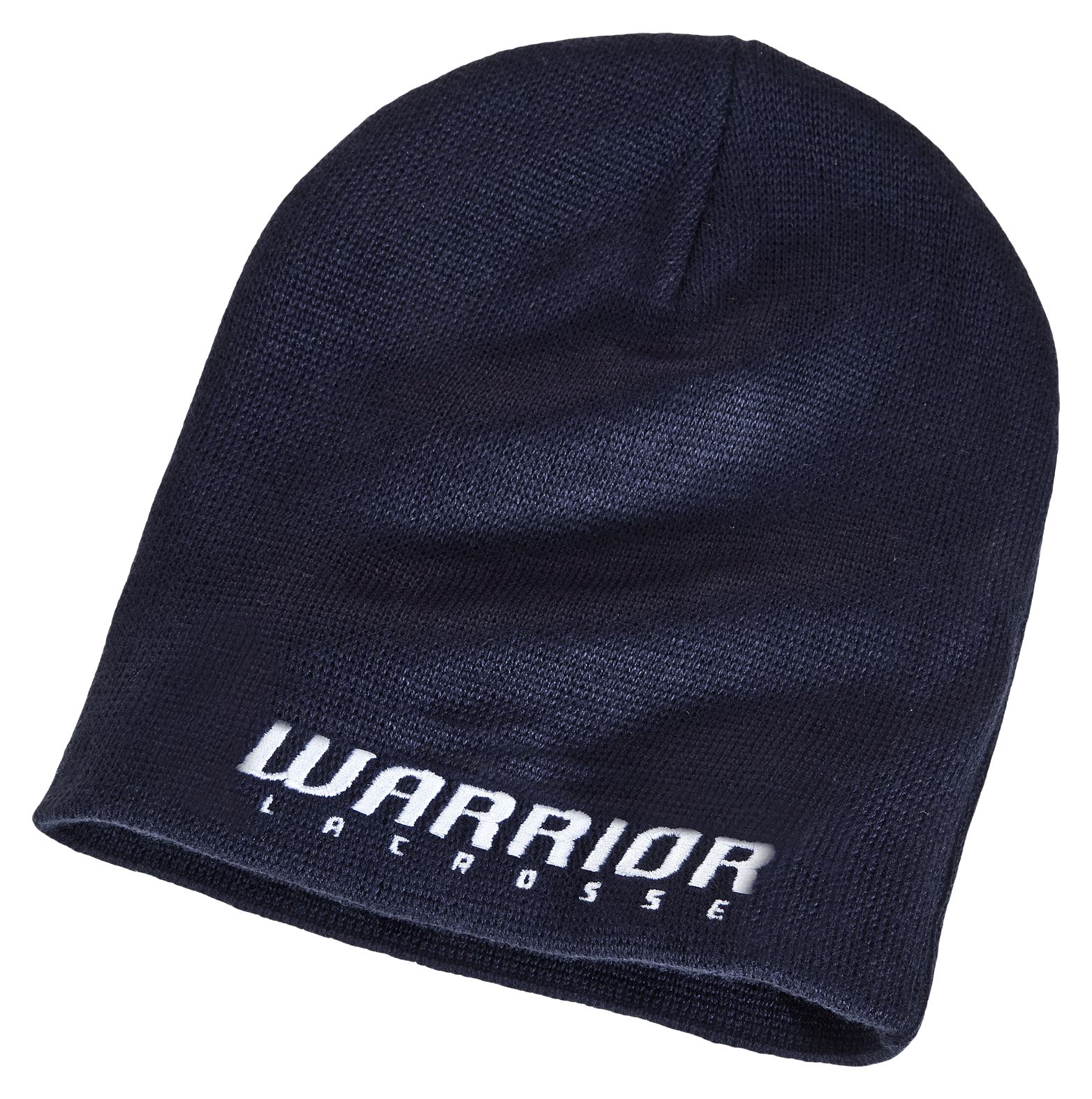 Lax Beanie, Navy with White image number 0