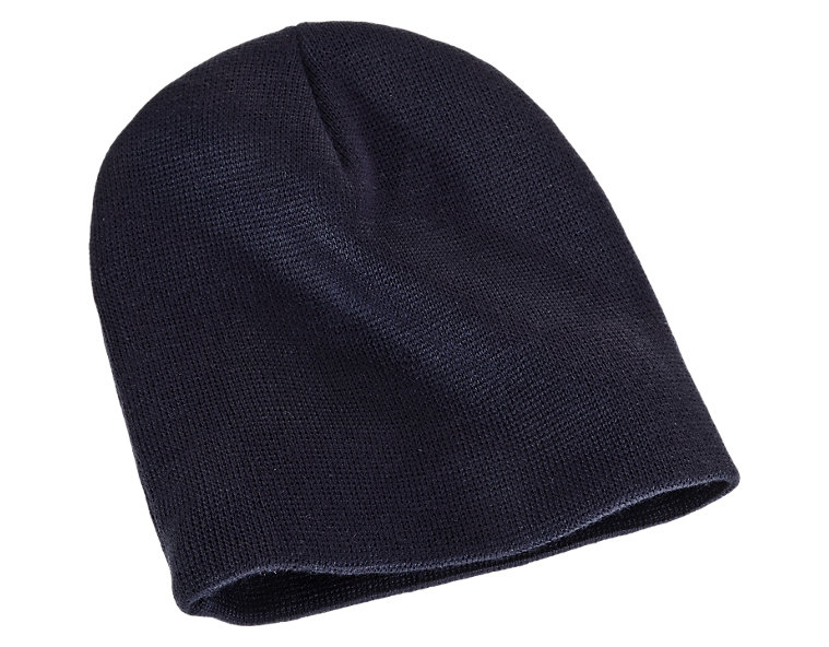 Youth Hockey Beanie, Navy with White image number 0