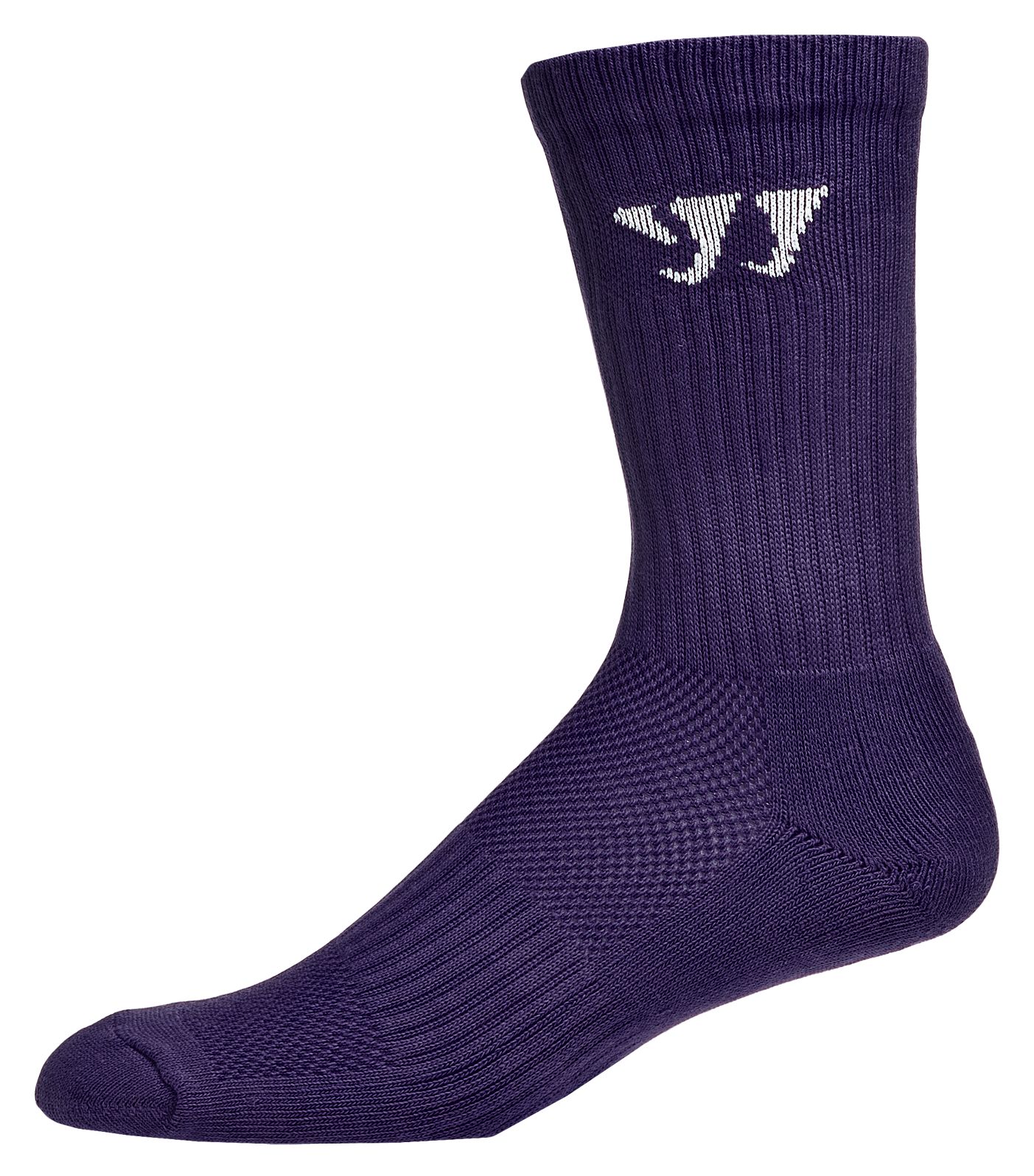 Crew Socks (Single), Team Purple image number 1