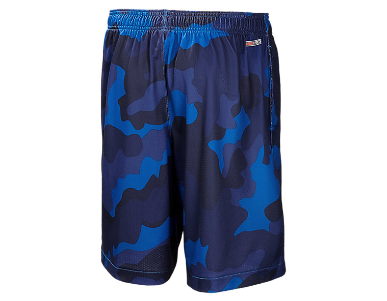Youth Camo Short, Royal Blue image number 0