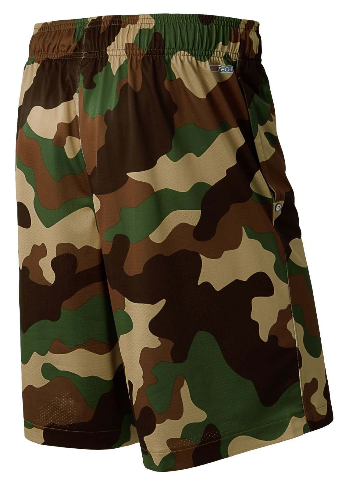 Camo Short, Green with Brown & Light Brown image number 0