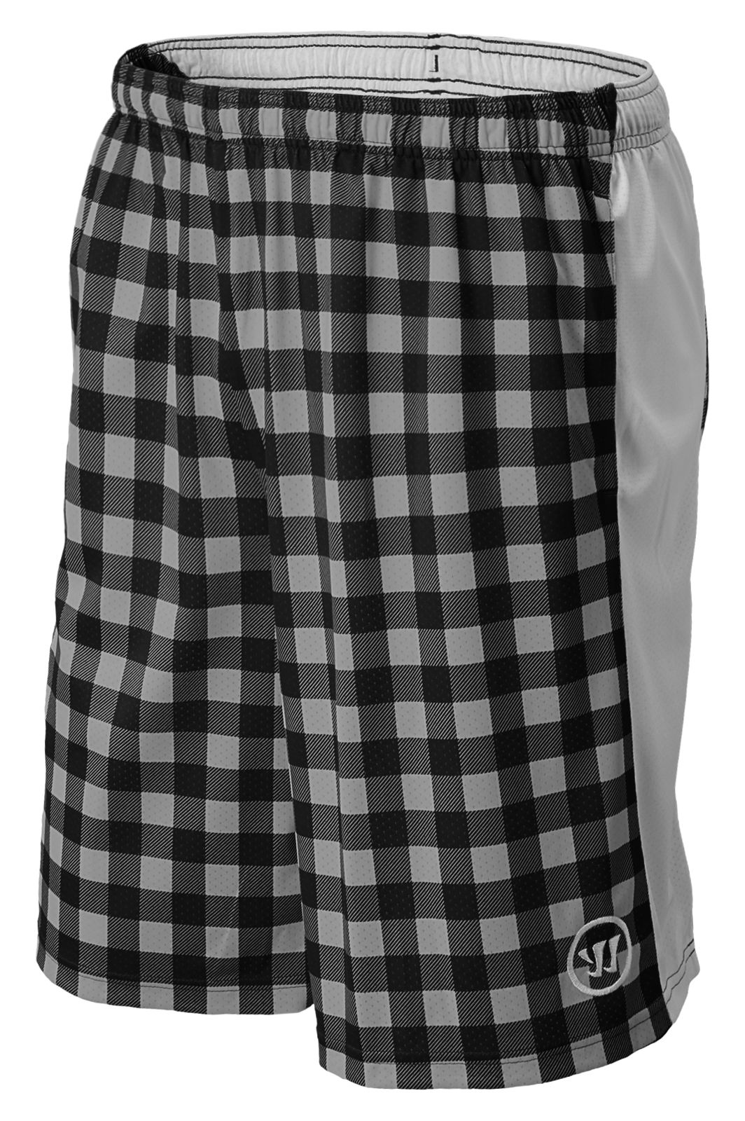 Gingham Short, Black with Grey image number 1