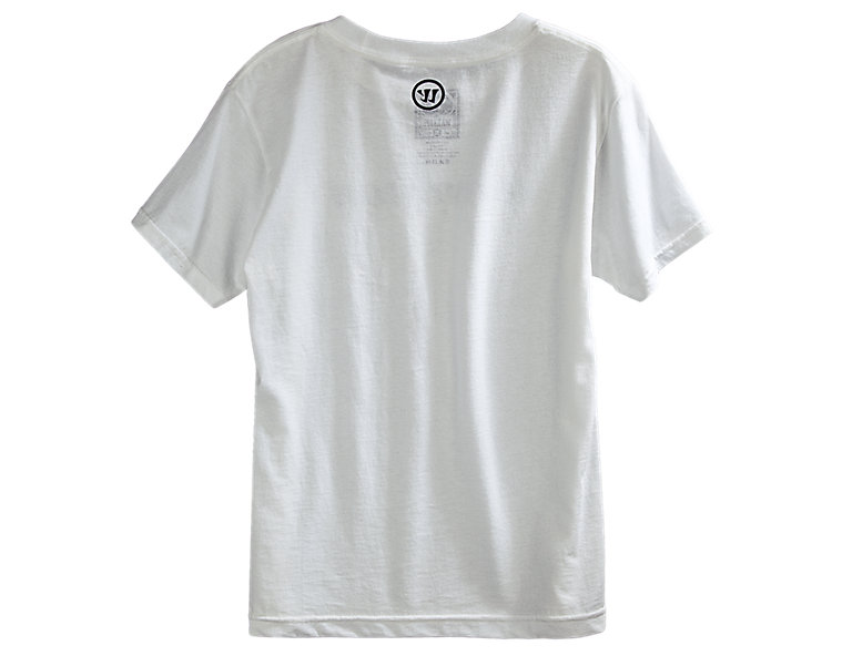 Youth Lacrosse Logo Tee, White image number 1