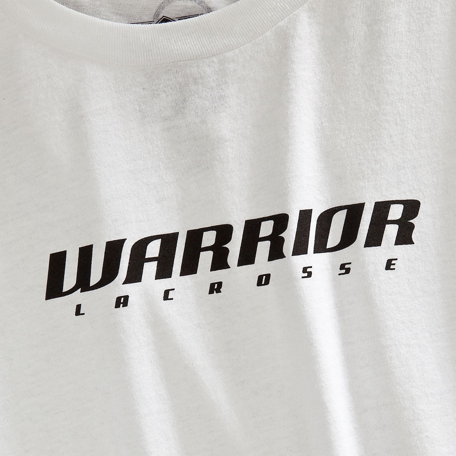 Youth Lacrosse Logo Tee, White image number 2