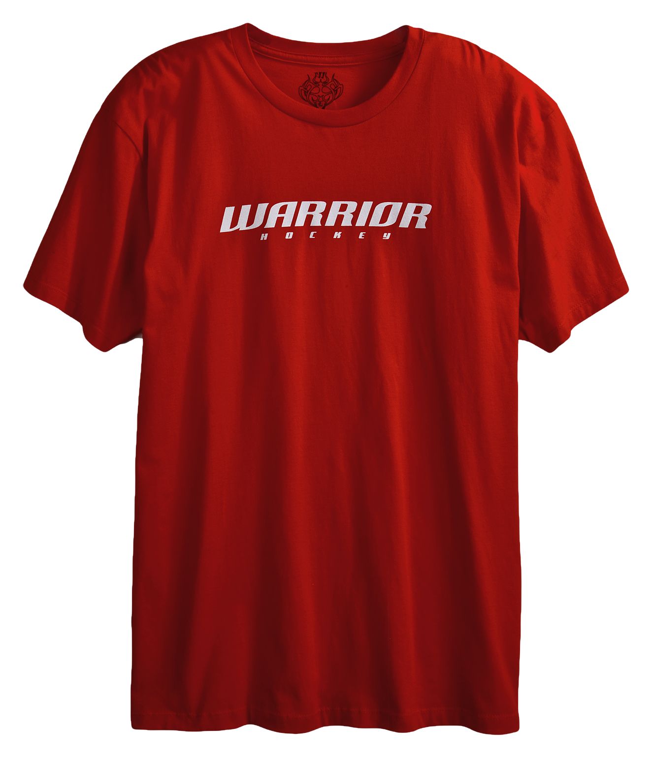 Hockey Logo Tee, Formula One Red with White image number 0