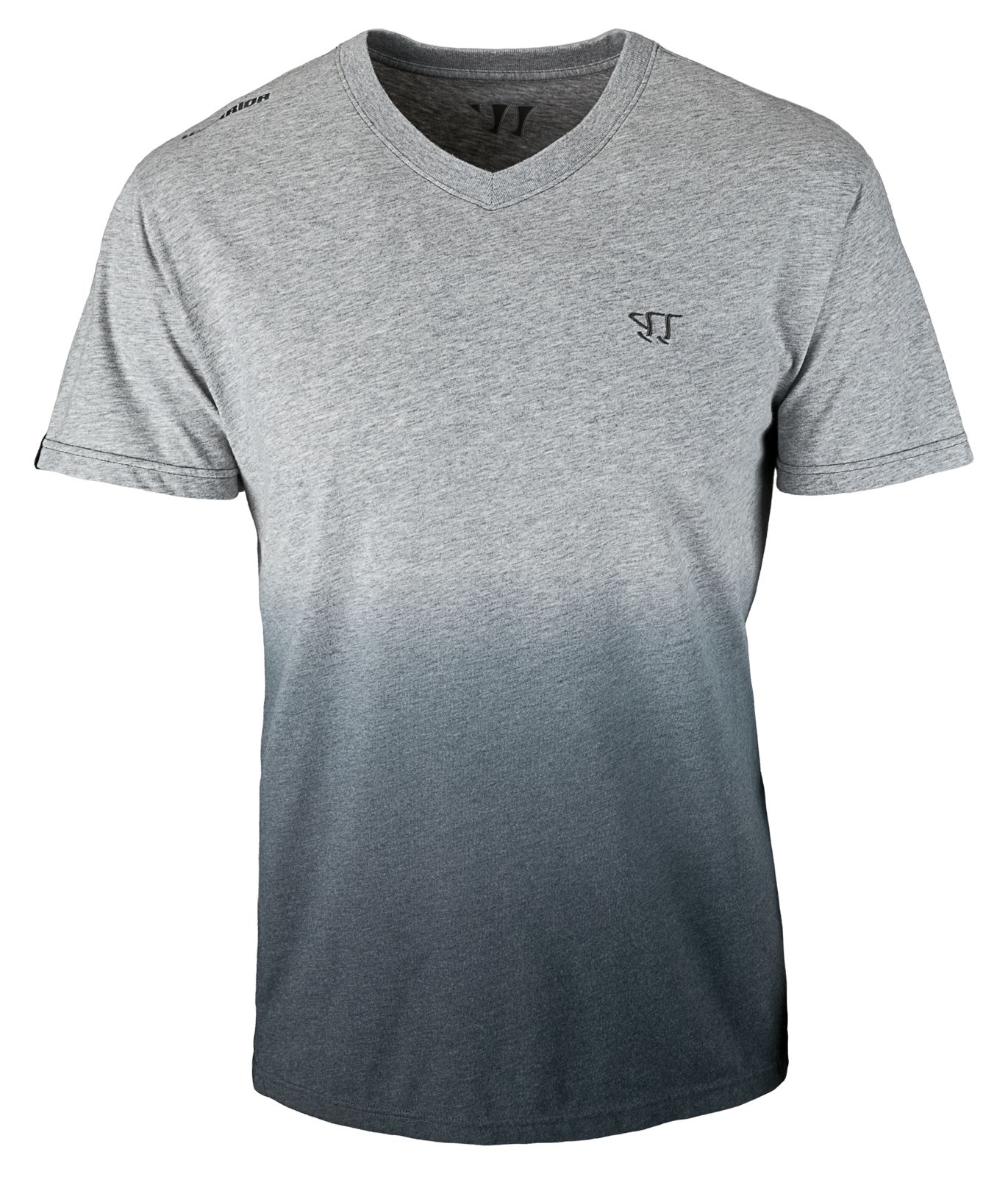 V-Neck 50/50 Fade Tee, Athletic Grey image number 0