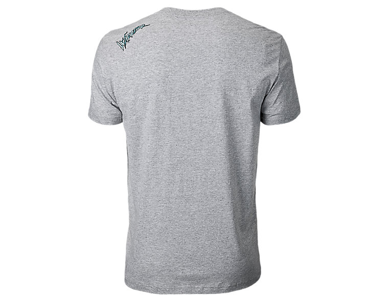 Static W Tee, Athletic Grey image number 1