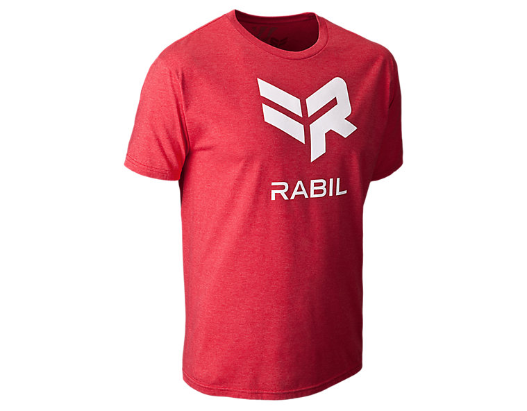 Rabil Logo Tee, Red image number 3