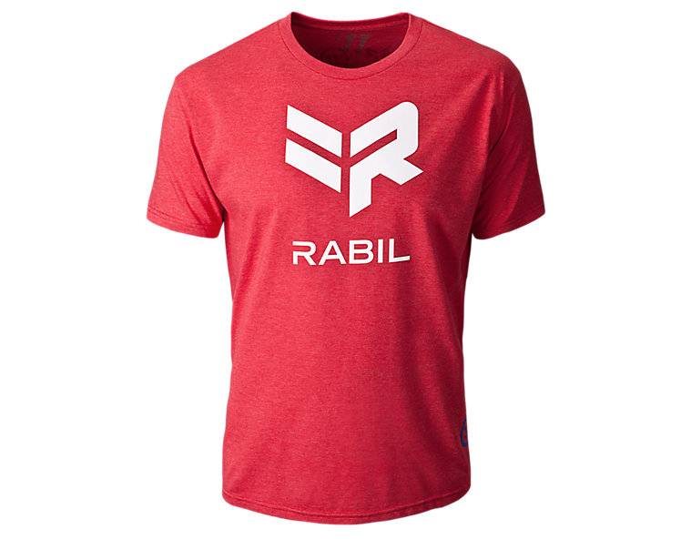 Rabil Logo Tee, Red image number 0