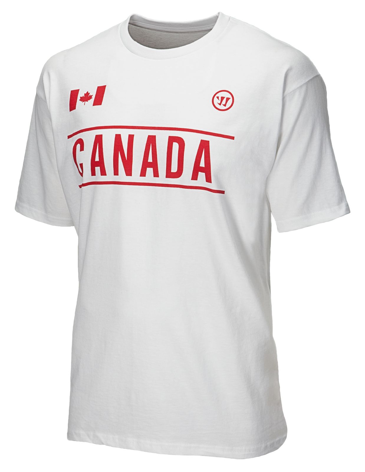 Team Canada Tee, White with Red image number 1