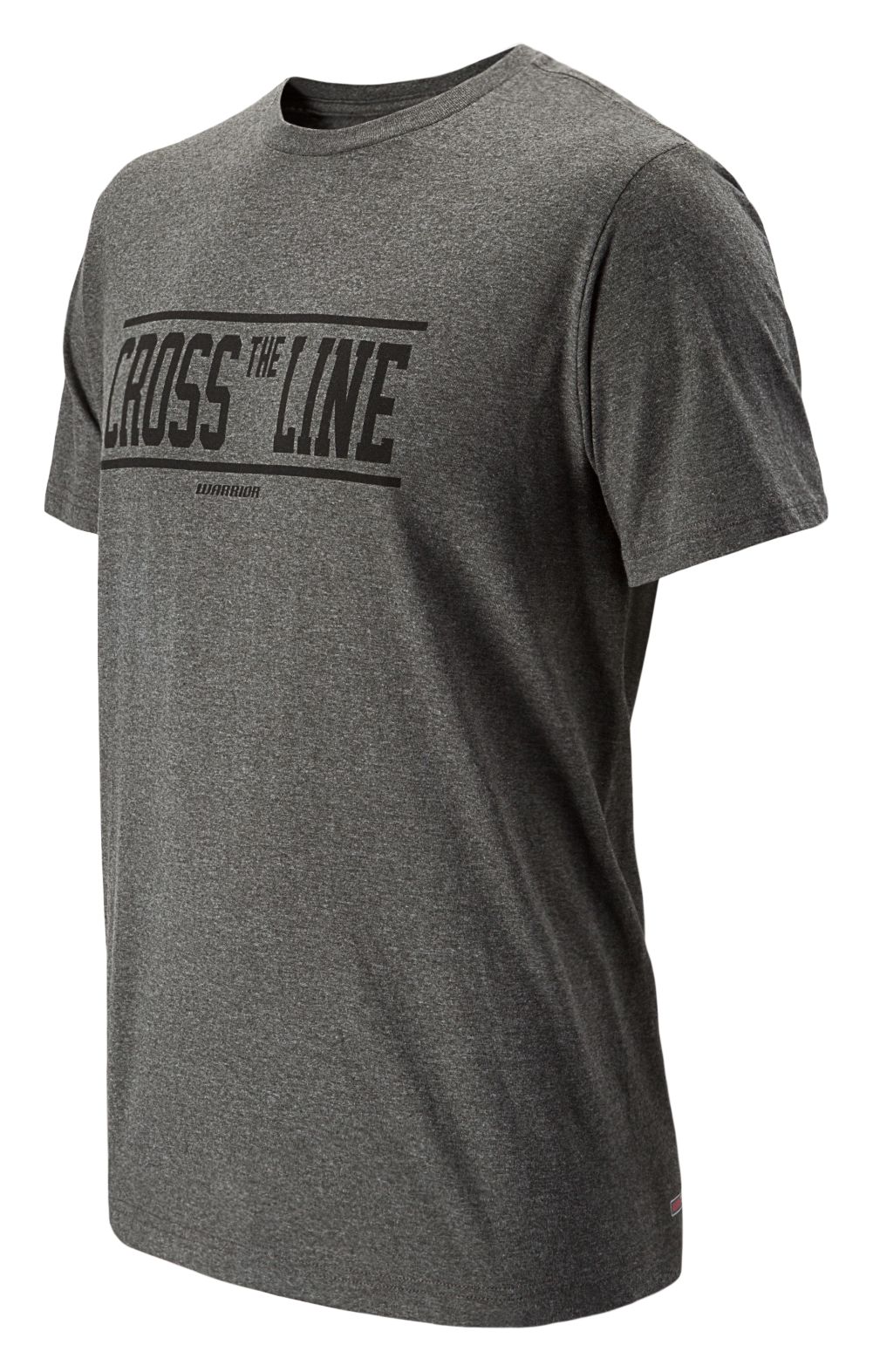 Cross the Line 50/50 Tee, Dark Heather Grey image number 1