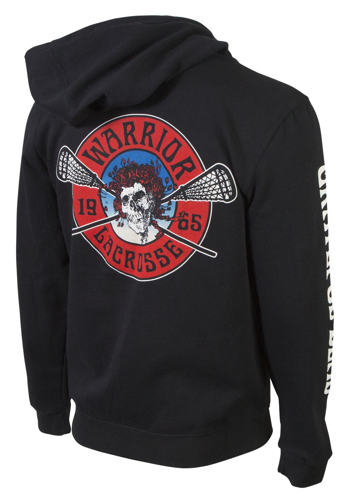 Grateful Dead Lacrosse Skull Hoodie, Black image number 1