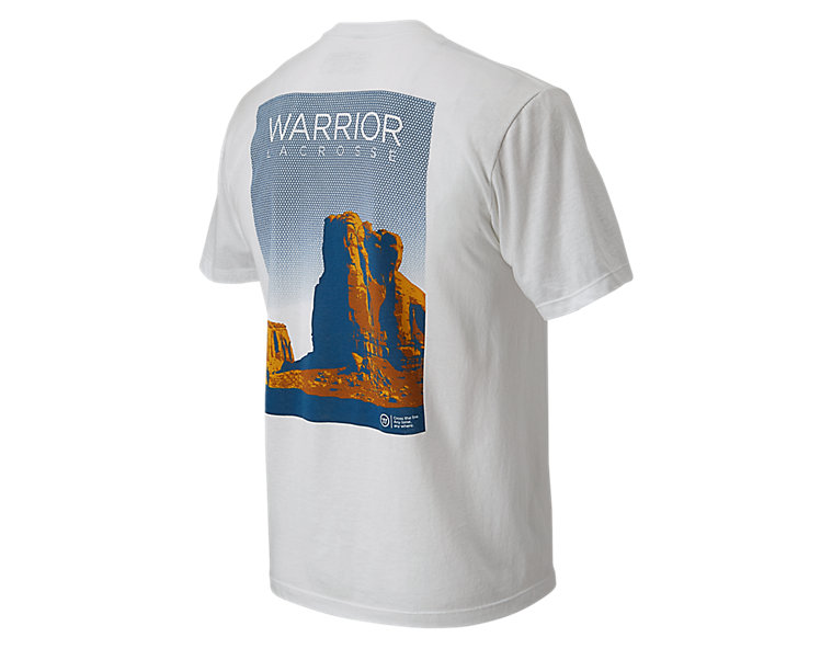 Lax Canyon 50/50 Tee, White image number 0