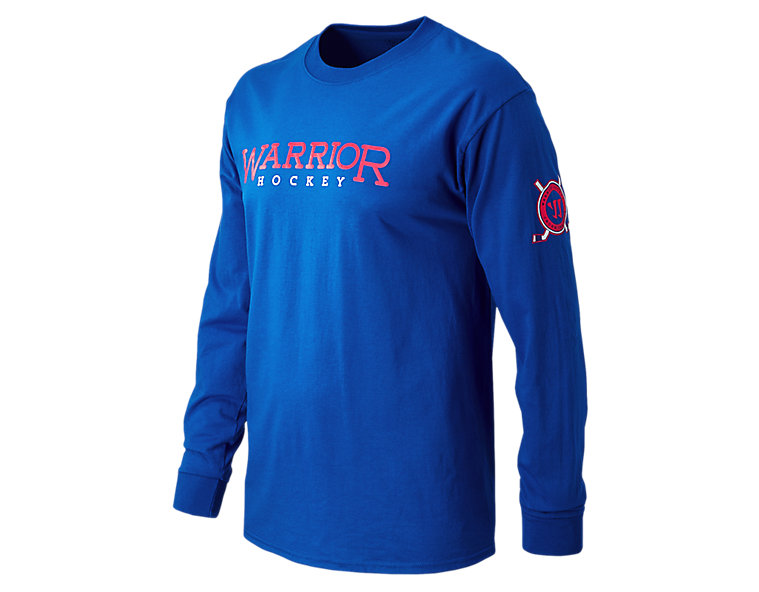 Warrior Hockey LS, UV Blue image number 1