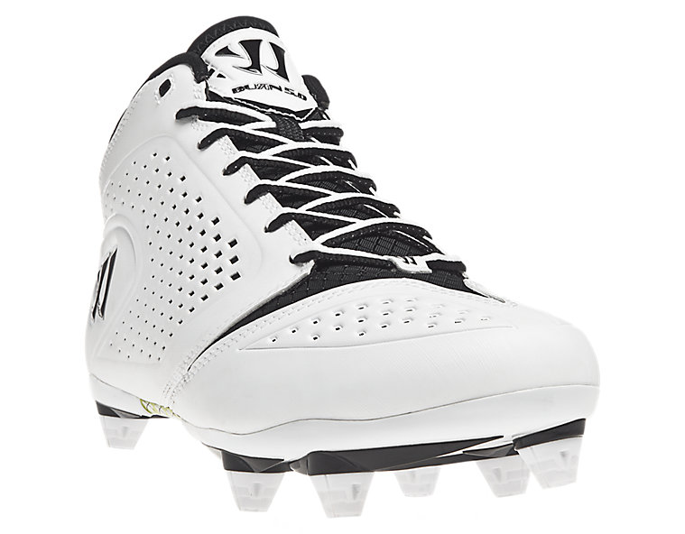 Burn Speed 5.0 Detach Cleat, White with Black image number 2