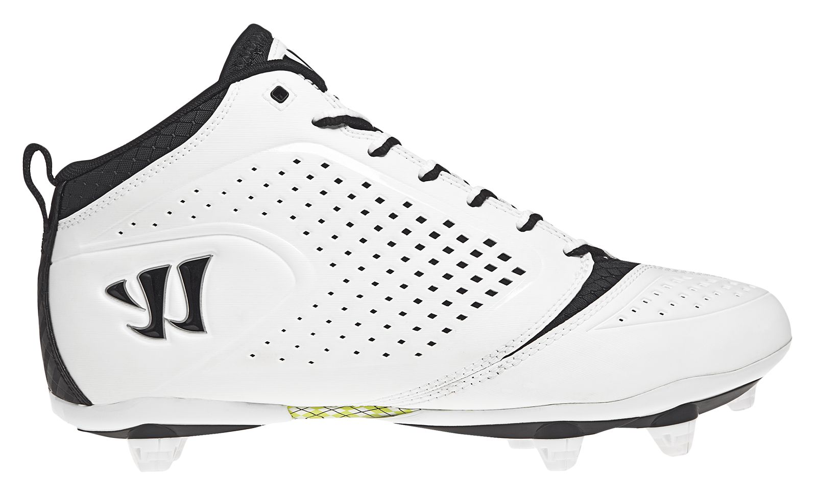 Burn Speed 5.0 Detach Cleat, White with Black image number 1
