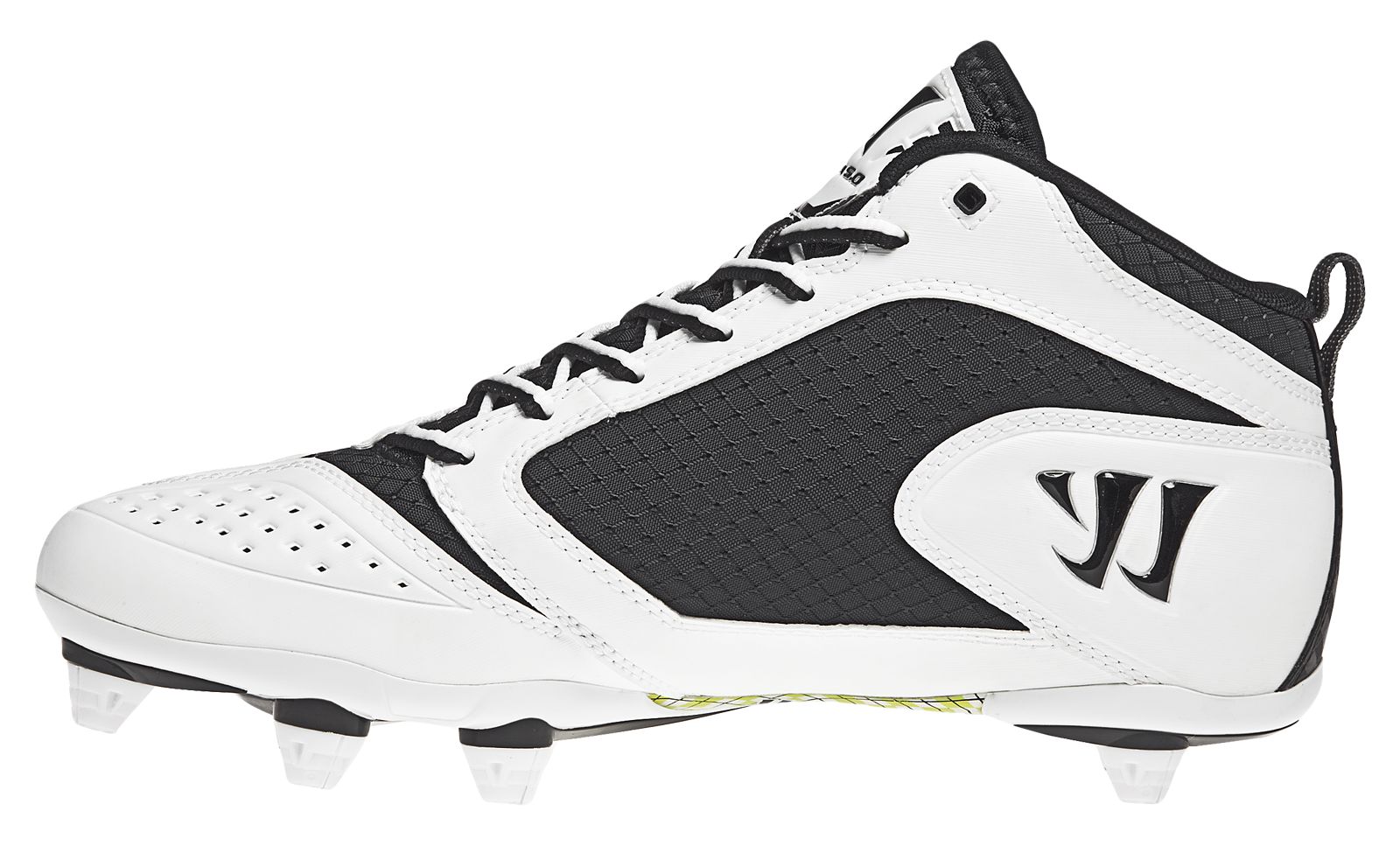 Burn Speed 5.0 Detach Cleat, White with Black image number 3