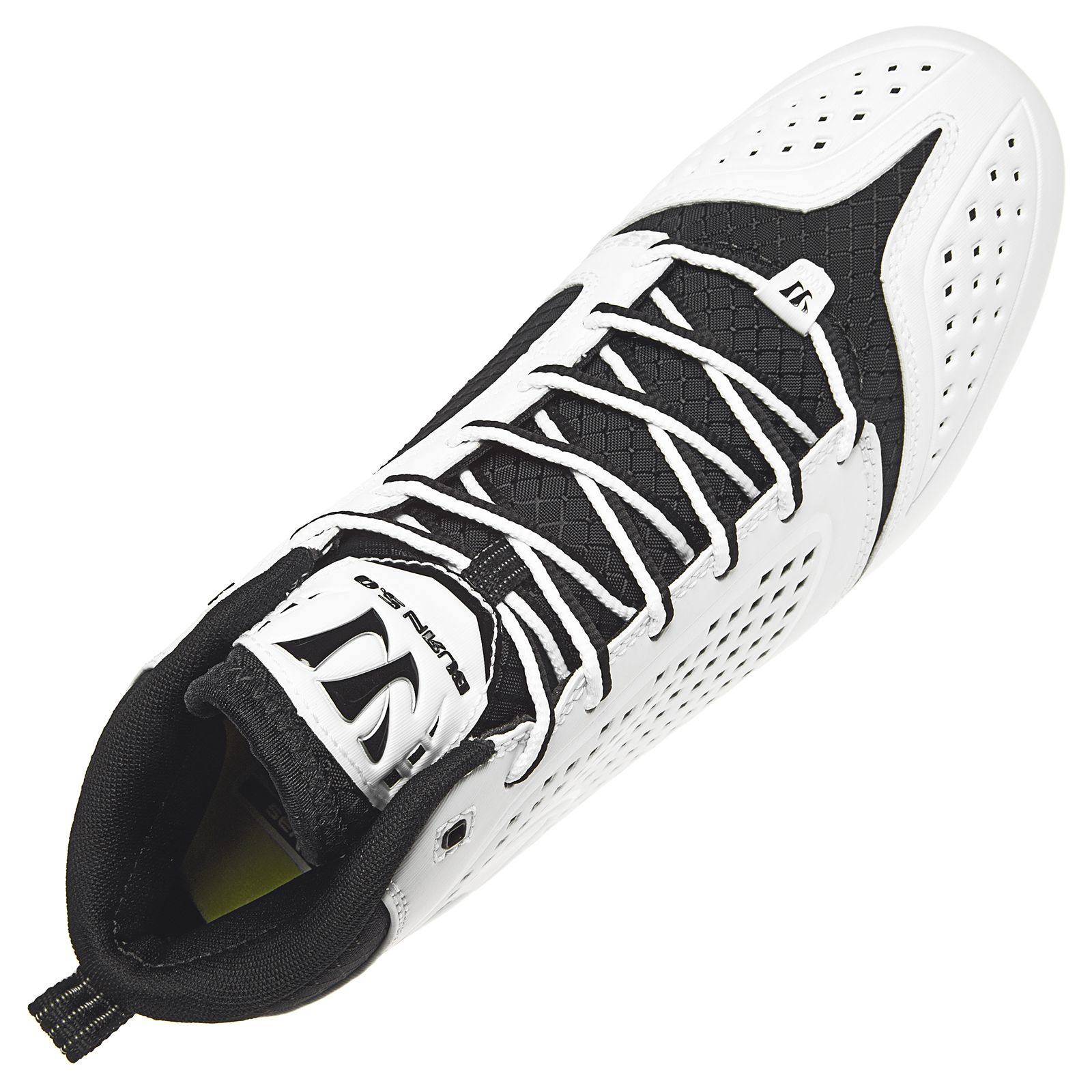 Burn Speed 5.0 Detach Cleat, White with Black image number 0