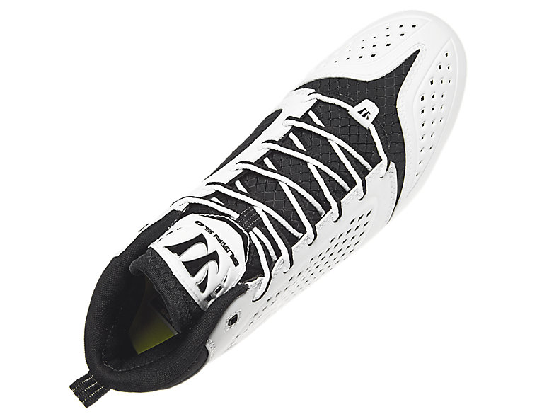 Burn Speed 5.0 Detach Cleat, White with Black image number 0