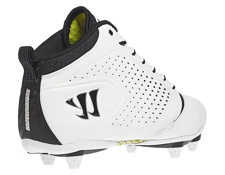 Burn Speed 5.0 Detach Cleat, White with Black image number 4