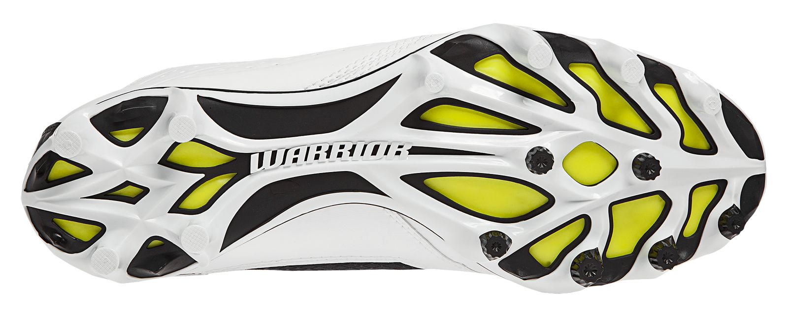 Burn Speed 5.0 Mid Cleat, White with Black image number 5