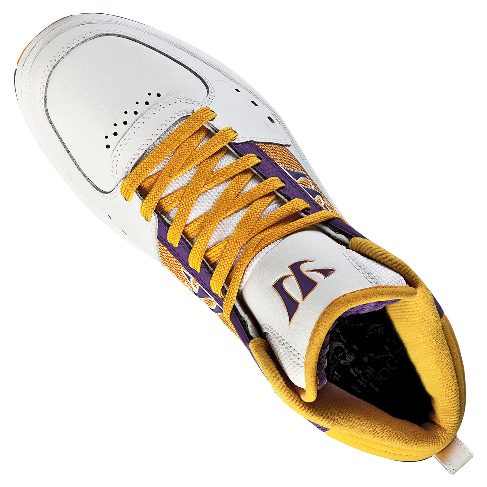 Hound Dog Classic, White with Purple & Gold image number 0