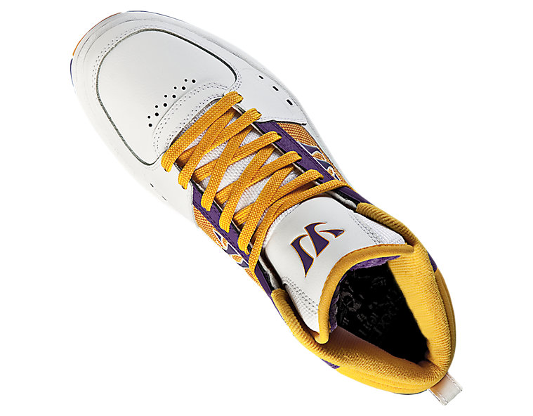 Hound Dog Classic, White with Purple & Gold image number 0