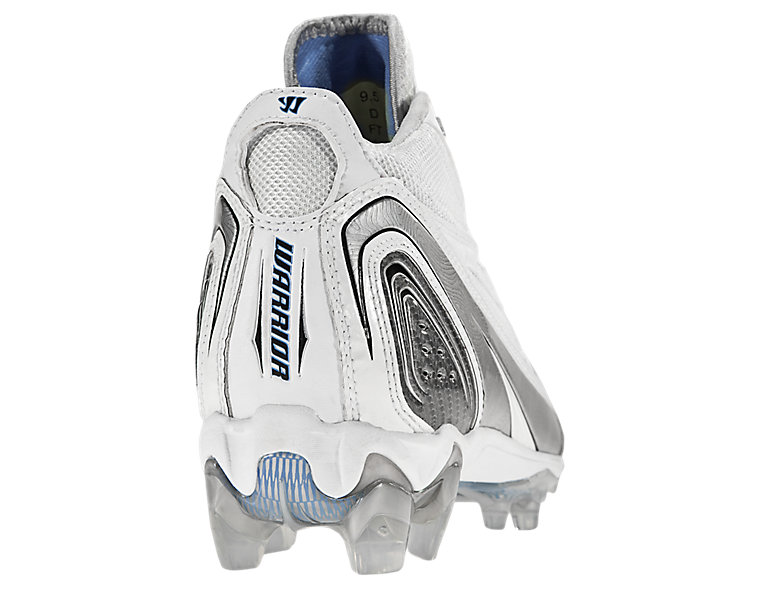Shooter Cleat, Silver with White image number 4