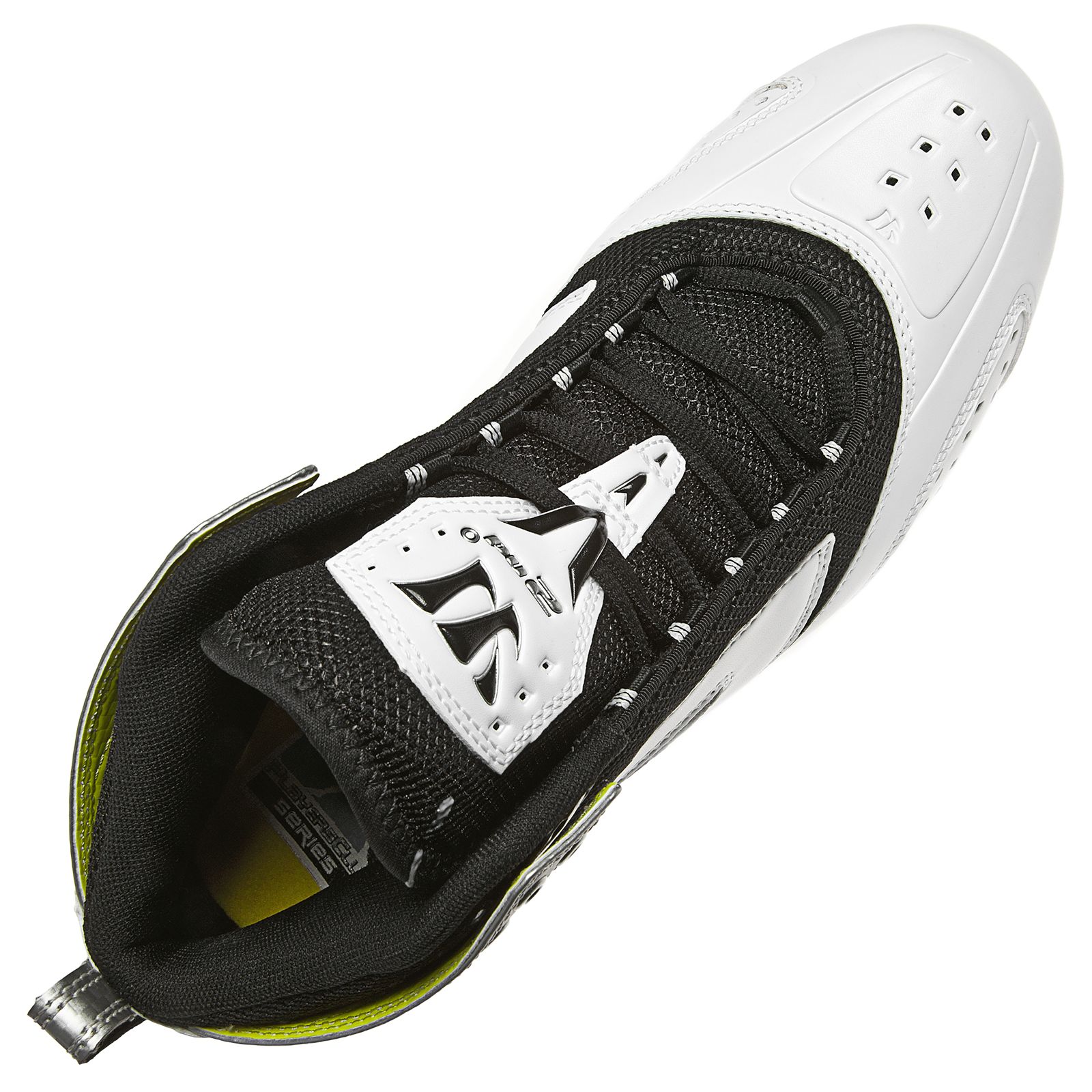 Burn 2nd Degree Cleat, Black with White & Silver image number 0