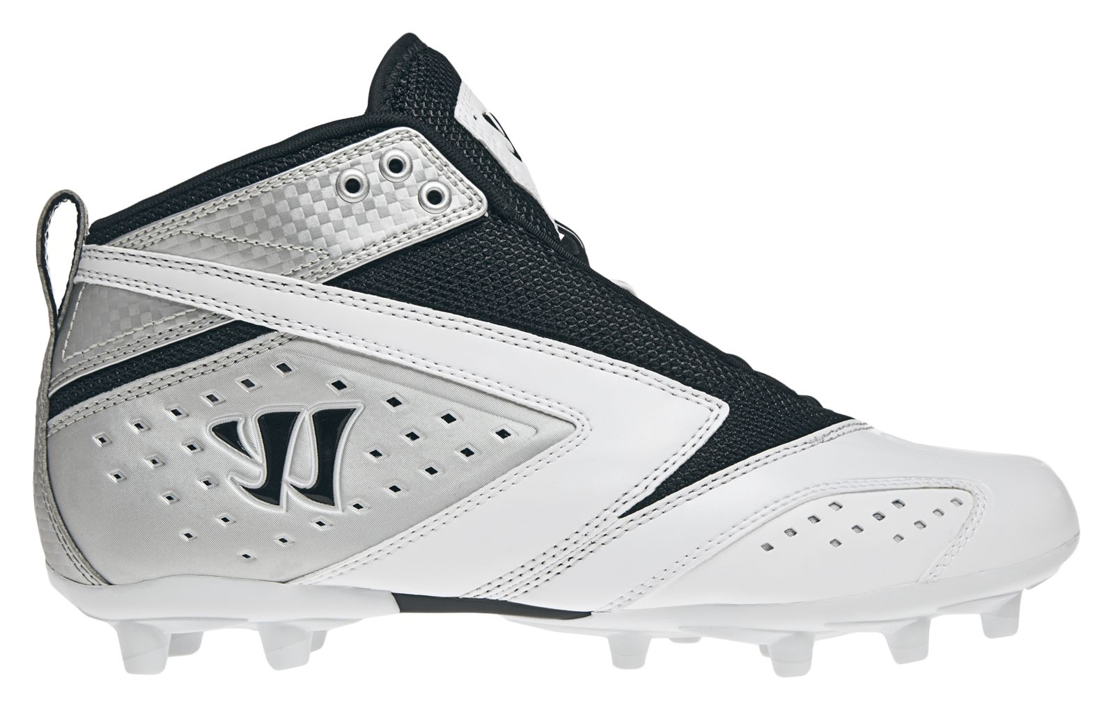 Burn 2nd Degree Cleat, White with Black & Silver image number 1