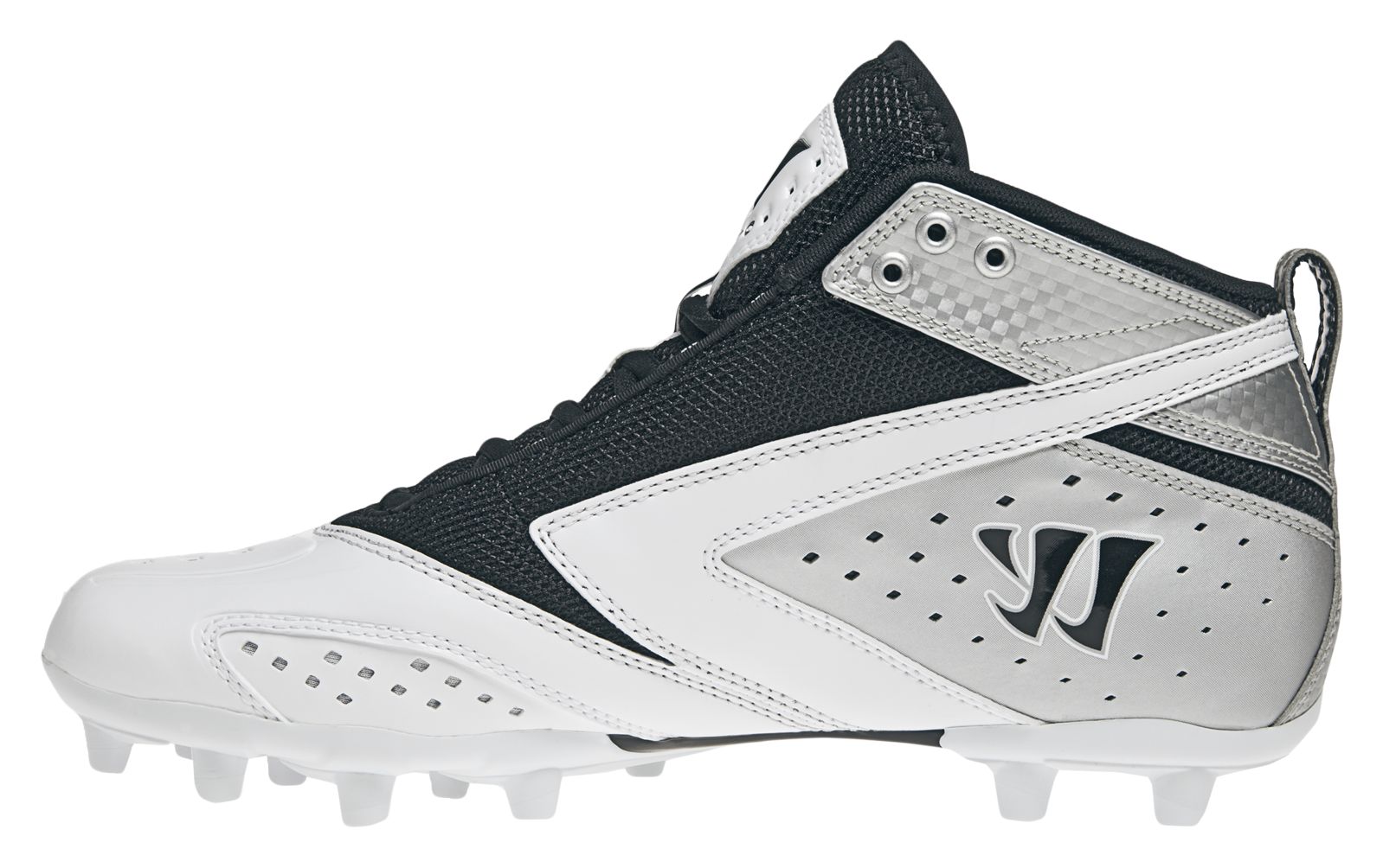 Burn 2nd Degree Cleat, White with Black & Silver image number 3