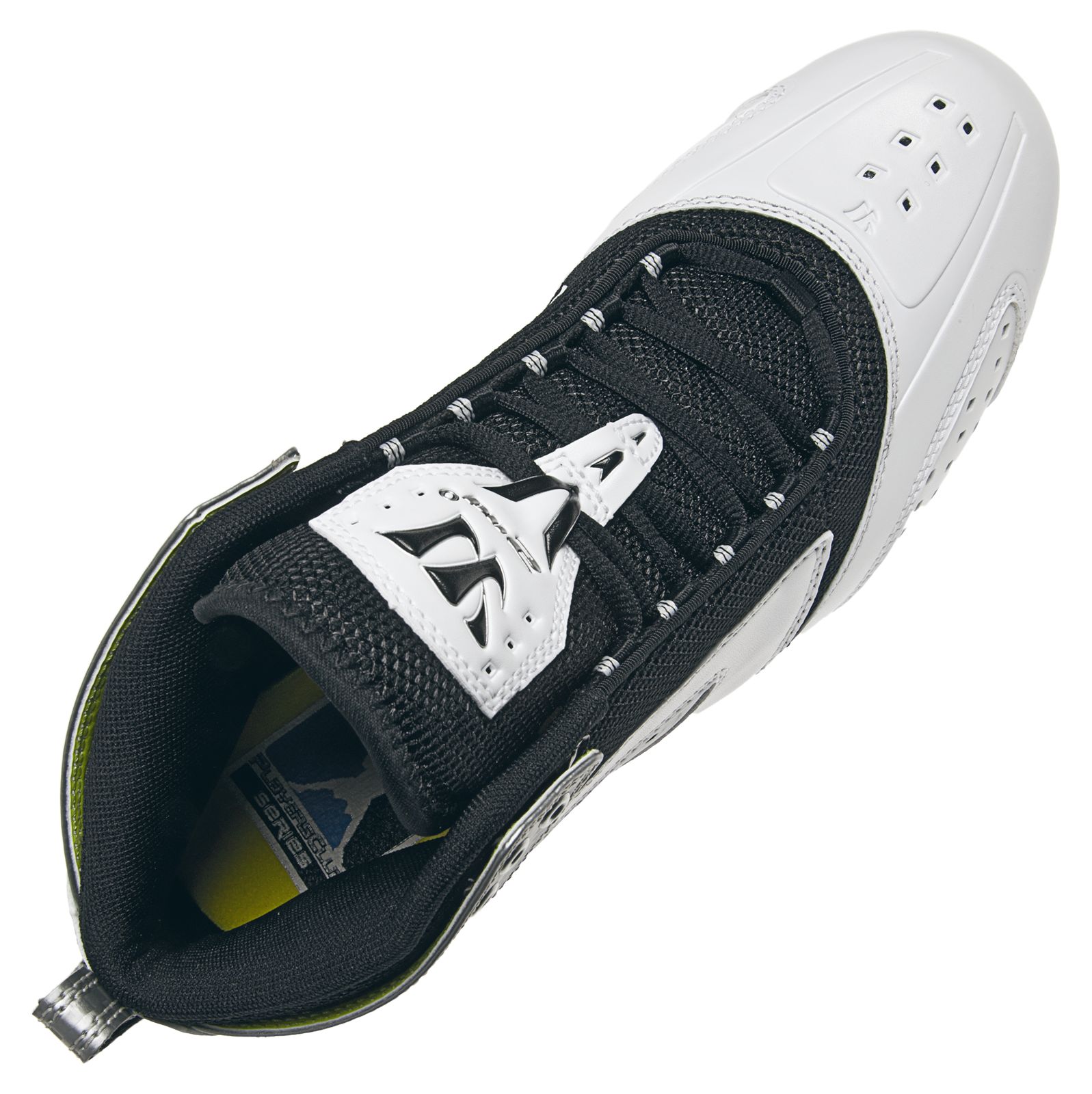 Burn 2nd Degree Cleat, White with Black & Silver image number 0