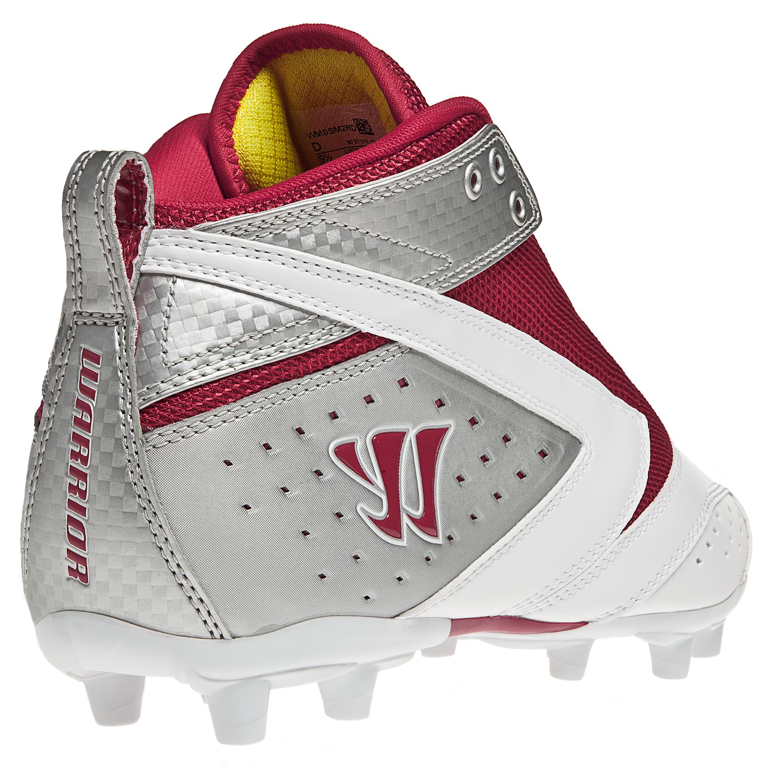 Burn 2nd Degree Cleat, Red with White & Silver image number 4