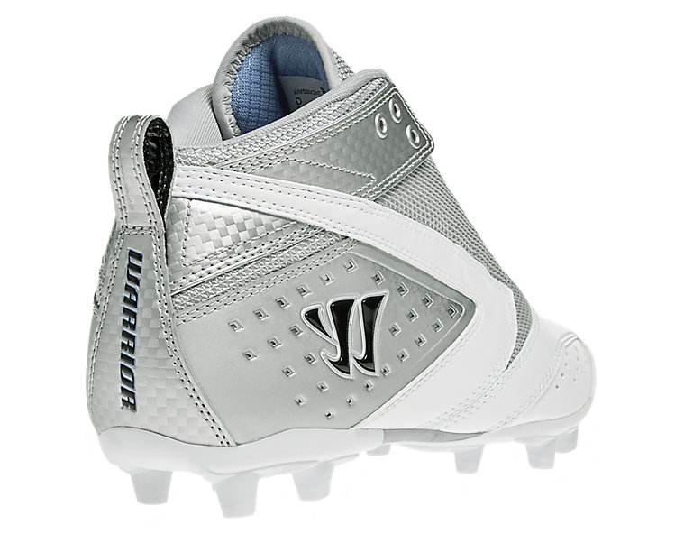 Burn 2nd Degree Cleat, White with Silver image number 1