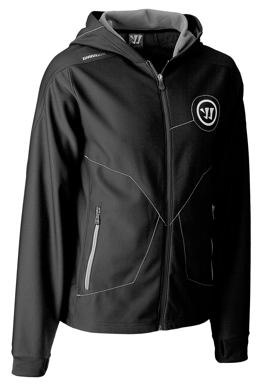 Performance Full-Zip Sweatshirt, Black image number 2