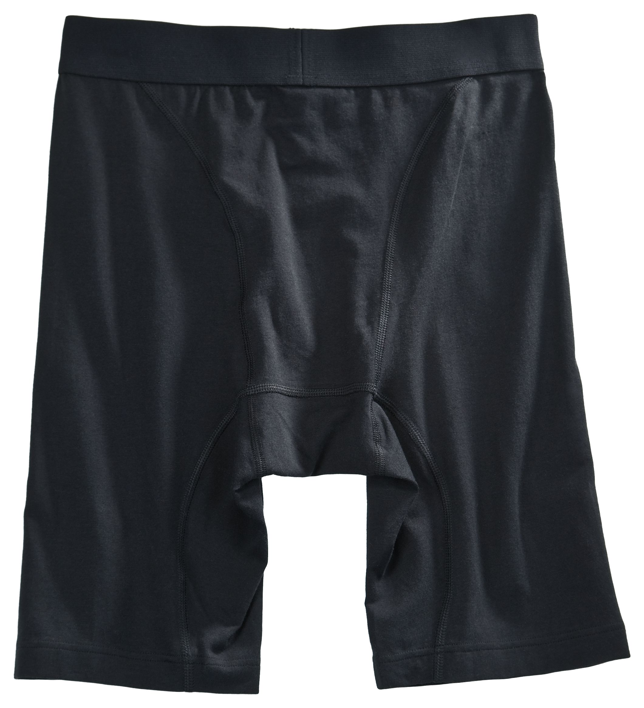 Performance Cotton Compression Short, Black image number 1