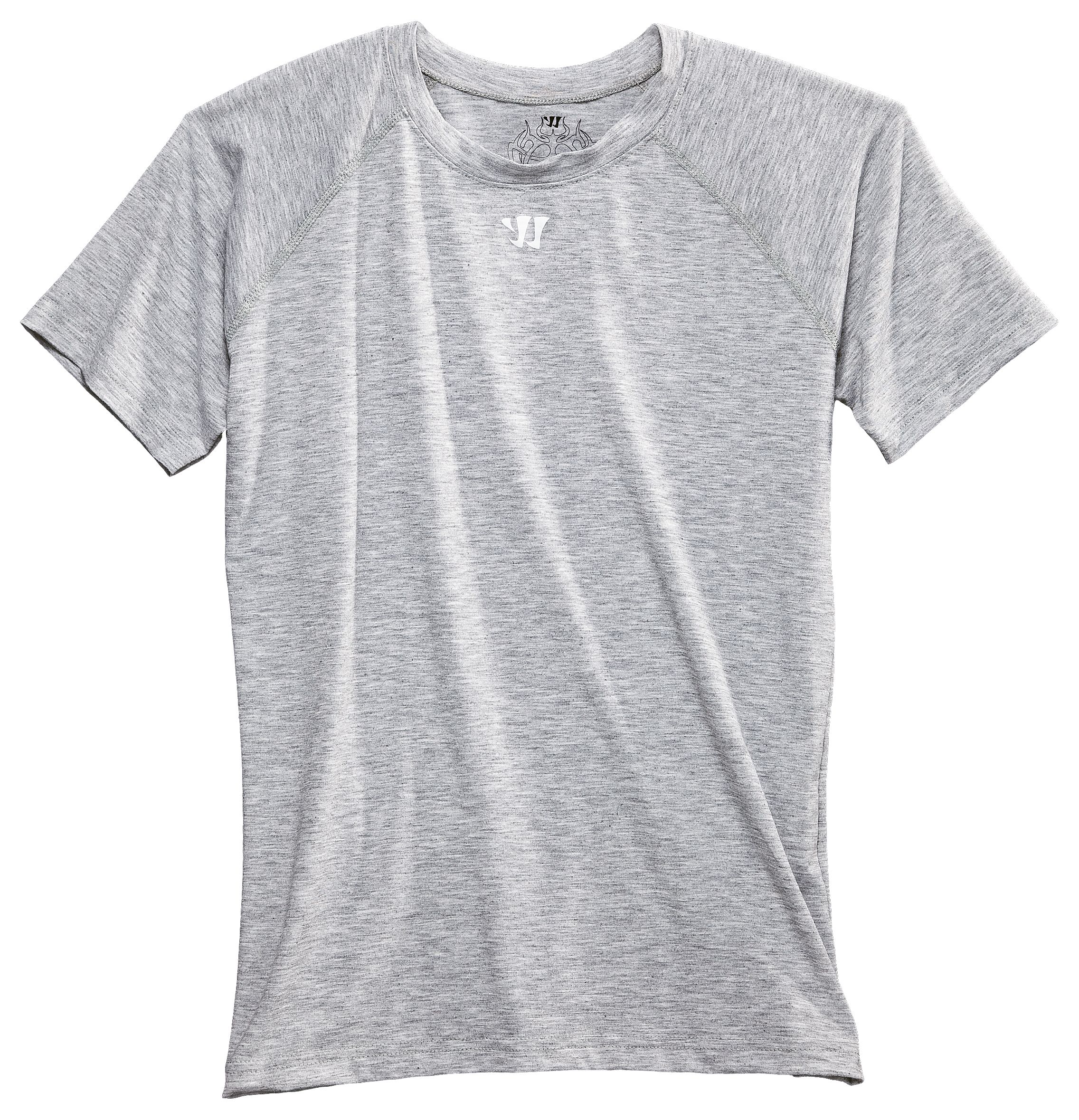 Youth SS Tech Tee, Heather Grey image number 0