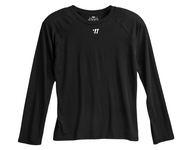 Youth LS Tech Tee, Black image number 0