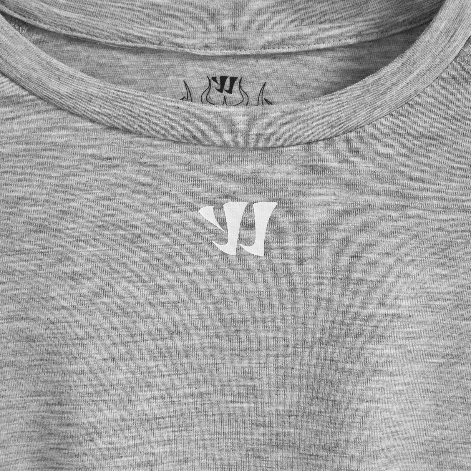 Youth LS Tech Tee, Heather Grey image number 2