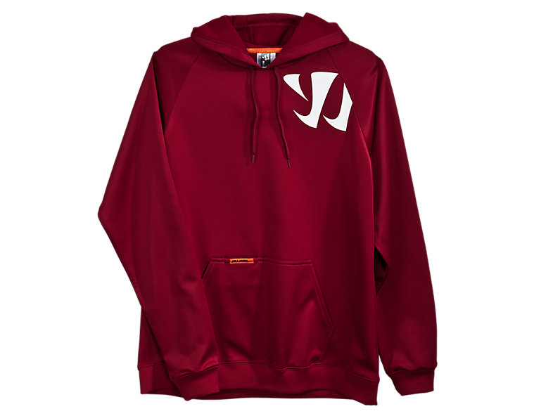 High-performance Pullover, Rio Red with White image number 0