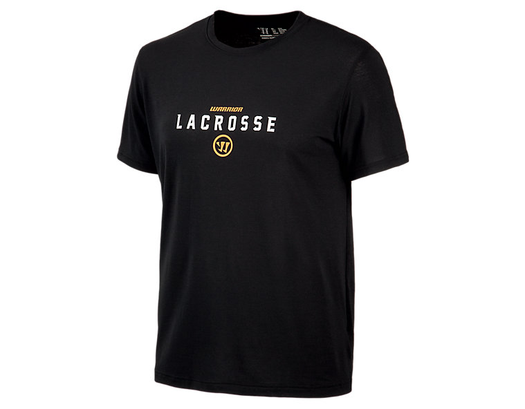 Lacrosse Tech Tee, Black image number 1