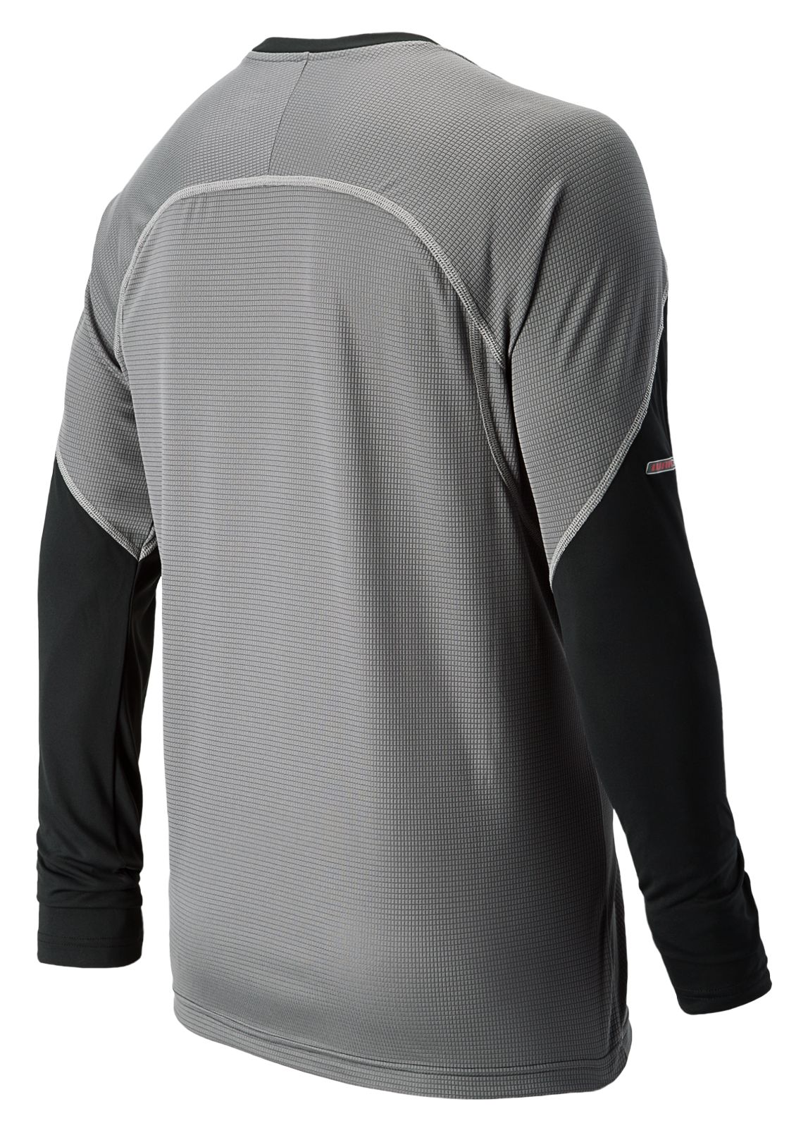 Covert Long Sleeve Top, Black with Grey image number 0