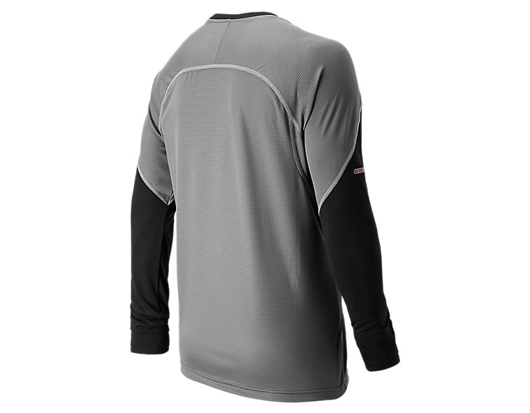 Covert Long Sleeve Top, Black with Grey image number 0