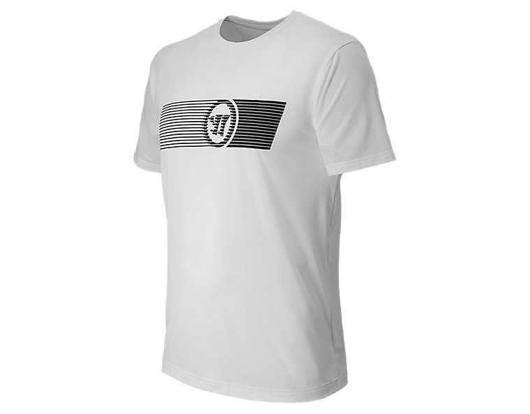 Speed Tech Tee, White image number 1