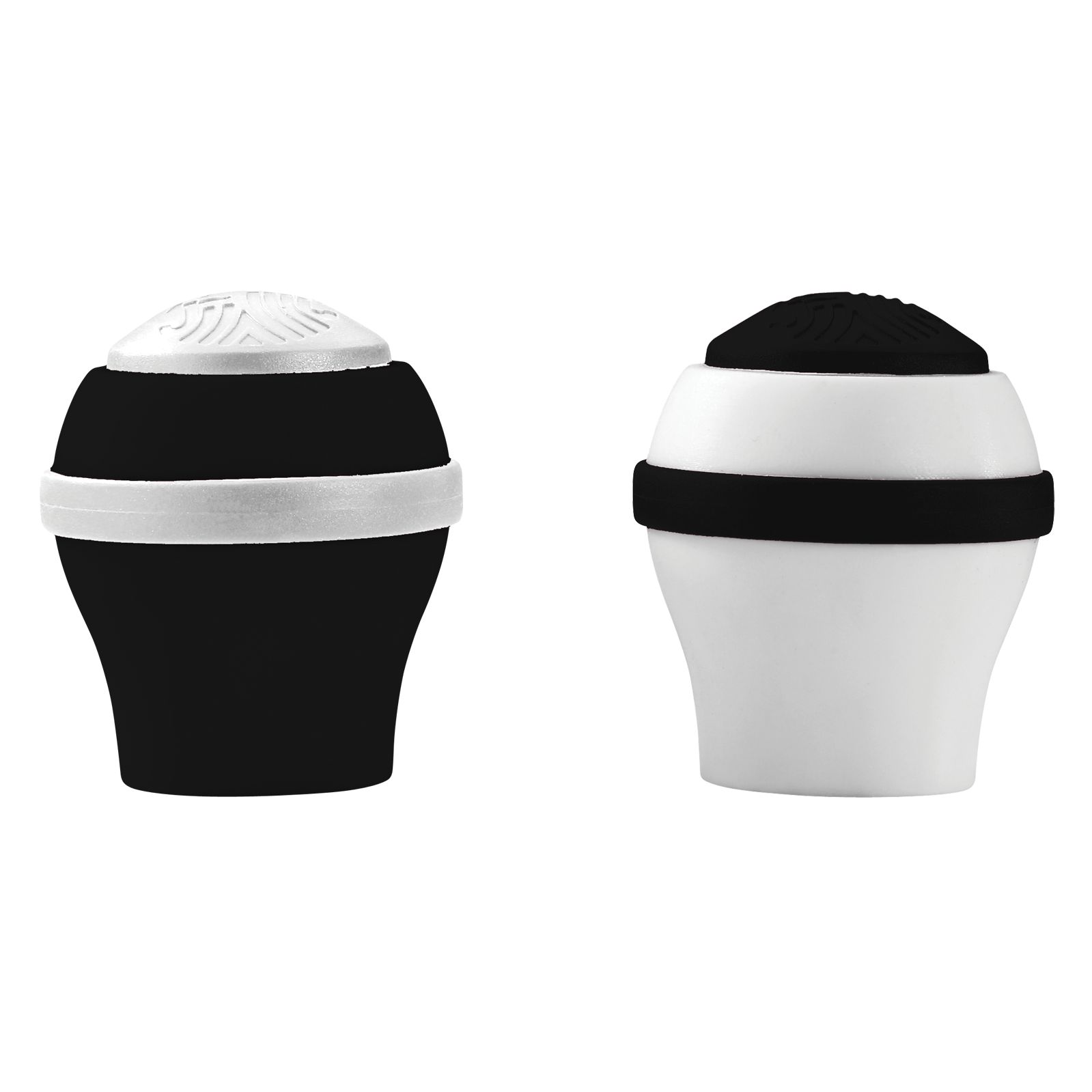 Women's 2 Pack Colored End Cap, Black image number 0